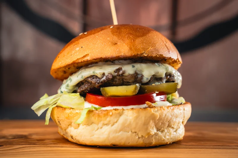 Blúú csííz Burger 1 Blúú csííz Burger